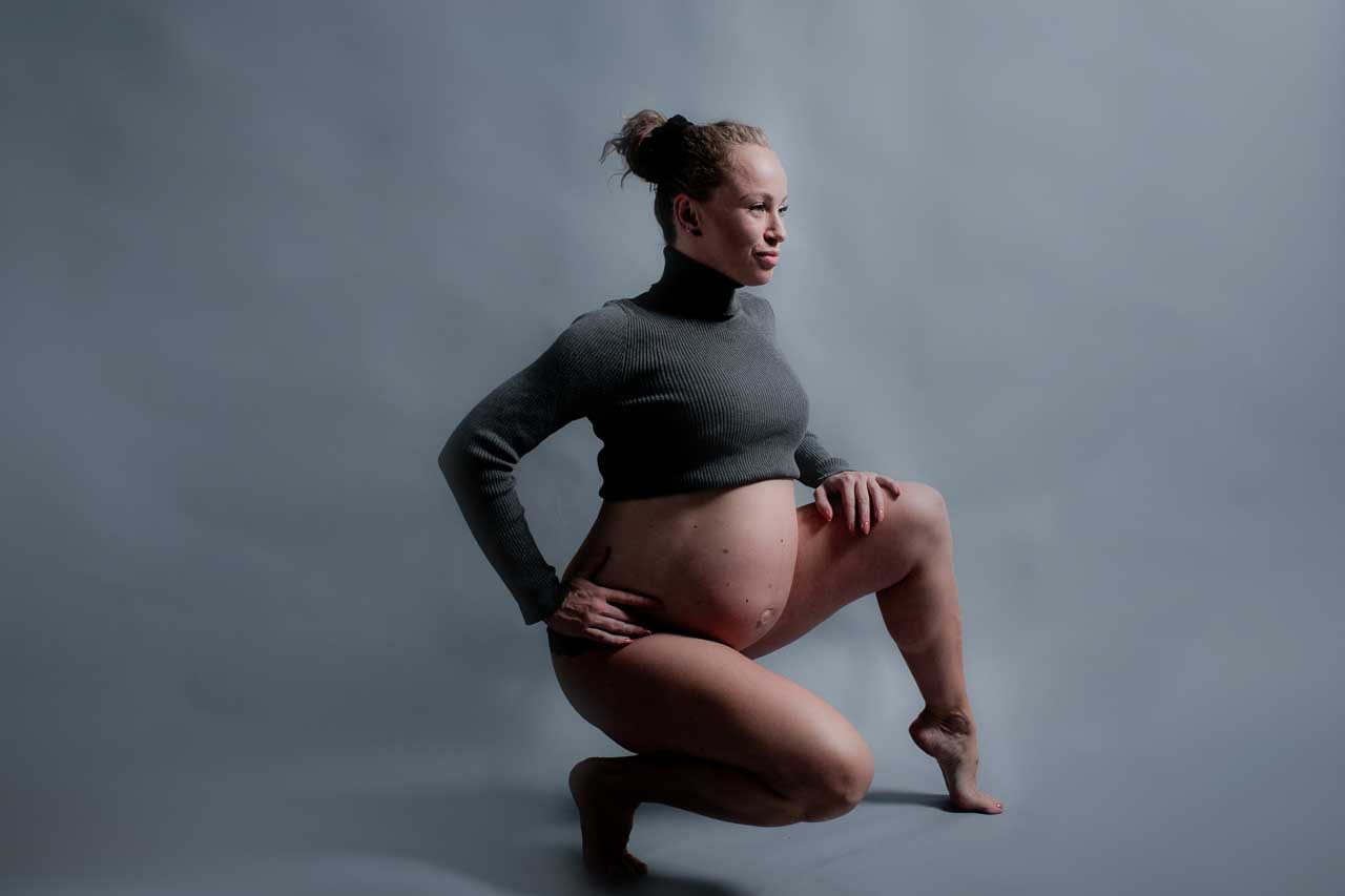 Gravid og mavebilleder